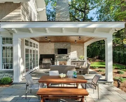 covered patio construction