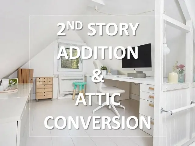 2nd Story Addition & Attic Conversions Remodeling Houston