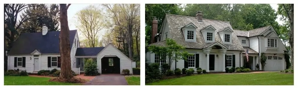 SECOND STORY ADDITION HOUSTON - Before and After