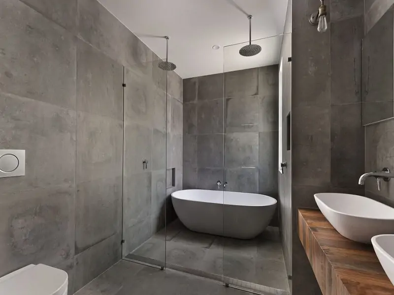 Houston Bathroom Design 01 - Unique Builders Texas