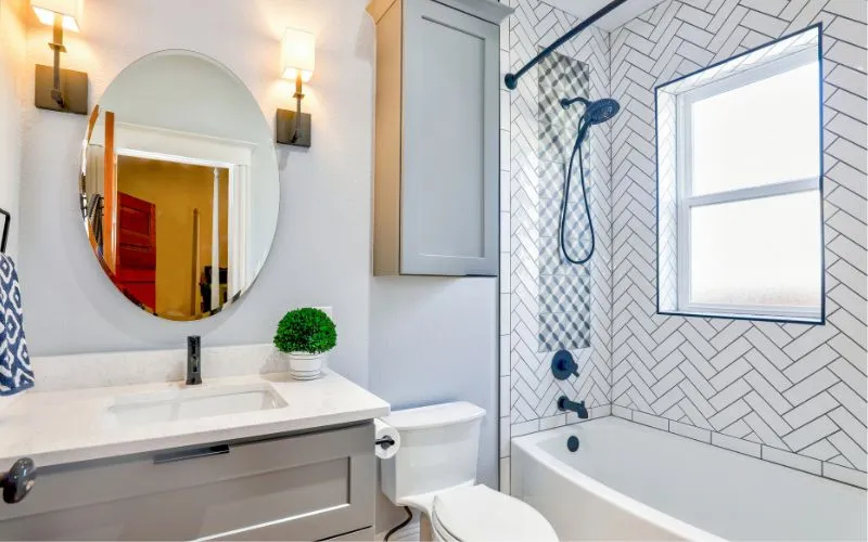 3x5 Powder Room Layout