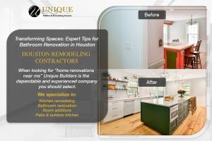 Bathroom renovation Houston 