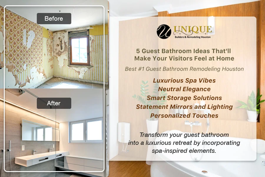 Guest Bathroom Remodeling Houston