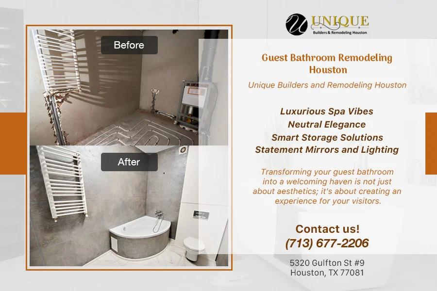 Guest Bathroom Remodeling Houston